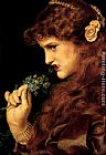 Anthony Frederick Sandys Canvas Paintings - Love